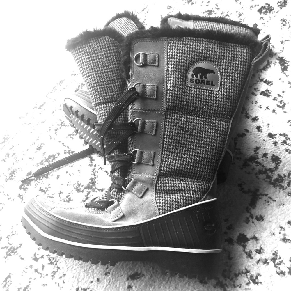 Sorel Tivoli II High Snow Boots - houndstooth